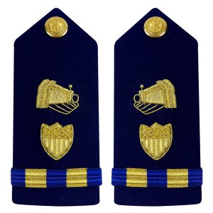 Coast Guard Shoulder Board: Warrant Officer 2 Public Information, Male