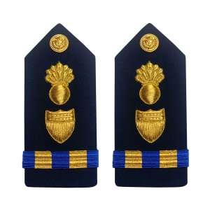 Coast Guard Shoulder Board: Warrant Officer 2 Weapons, Female