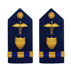 Coast Guard Shoulder Board: Warrant Officer 3 Medical Administration, Female