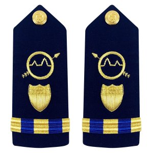 Coast Guard Shoulder Board: Warrant Officer 3 Operations Systems, Male