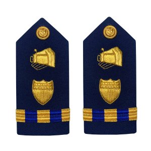 Coast Guard Shoulder Board: Warrant Officer 3 Public Information, Female