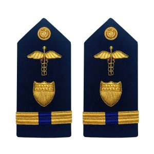 Coast Guard Shoulder Board: Warrant Officer 4 Medical Administration, Female
