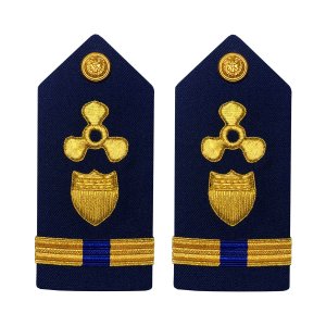 Coast Guard Shoulder Board: Warrant Officer 4 Naval Engineering, Female
