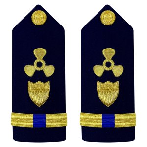 Coast Guard Shoulder Board: Warrant Officer 4 Naval Engineering, Male