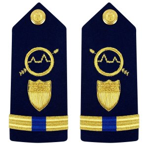 Coast Guard Shoulder Board: Warrant Officer 4 Operations Systems