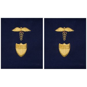 Coast Guard Sleeve Device: Serge Warrant Officer Medical Administration