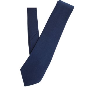 Coast Guard Tie: Blue four-in hand, 3 One-Eighth Inch x 61