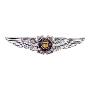Coast Guard Auxiliary Badge: Aviator Wing, regulation size