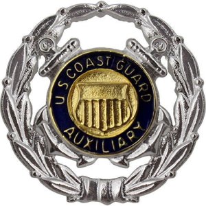 Coast Guard Auxiliary Badge: Operations Auxiliarist, regulation size