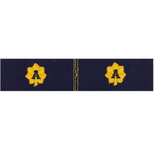 Coast Guard Auxiliary Collar Device: VCDR, Ripstop fabric