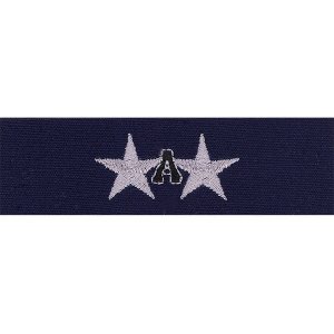 Coast Guard Auxiliary Collar Device: VNACO & DNACO, Ripstop fabric