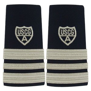 Coast Guard Auxiliary Enhanced Shoulder Board: Division Vice Commander