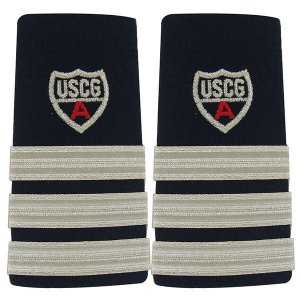 Coast Guard Auxiliary Enhanced Shoulder Board: DVC and DDO