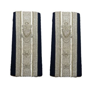 Coast Guard Auxiliary Enhanced Shoulder Board: NAVCO & NARCO, 2 star