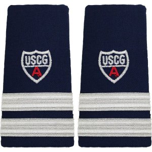 Coast Guard Auxiliary Shoulder Board: Enhanced ADSO, D-AD & BA