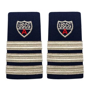 Coast Guard Auxiliary Shoulder Board: Enhanced DVC, NA and DDO, Female