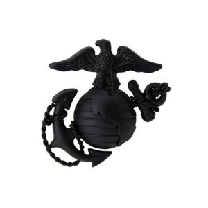 Marine Corps Cap Device: Officer, miniature