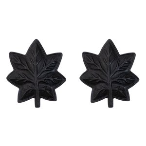 Marine Corps Collar Device: Lieutenant Colonel, black metal