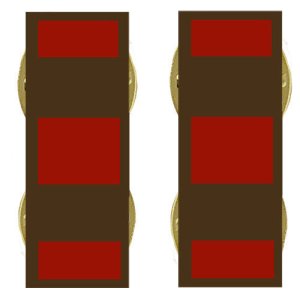Marine Corps Collar Device: Warrant Officer 2, subdued metal
