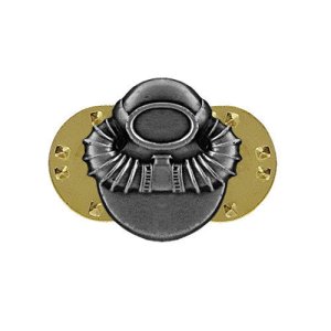 Marine Corps Dress Badge: Scuba Diver, miniature, oxidized