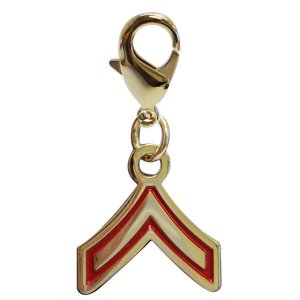 Marine Corps Insignia Rank Charm, PFC