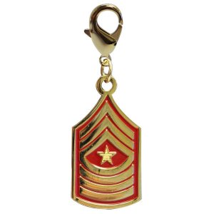 Marine Corps Insignia Rank Charm, SGT MAJ