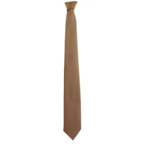 Marine Corps Male Khaki Tie: Clip-on, khaki