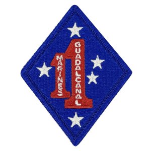 Marine Corps Patch: 1st Marine Regiment, color