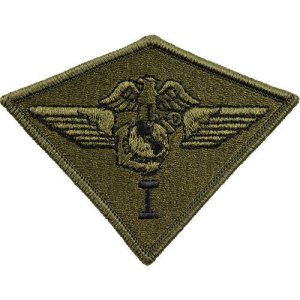 Marine Corps Patch: First Air Wing, subdued