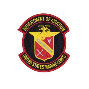 Marine Corps Patch: USMC Department of Aviation Full Color