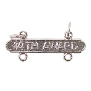 Marine Corps Re-qualification Bar: Pistol 14th Award