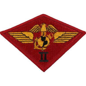 Marine Corps Shoulder Patch: Second Air Wing, color
