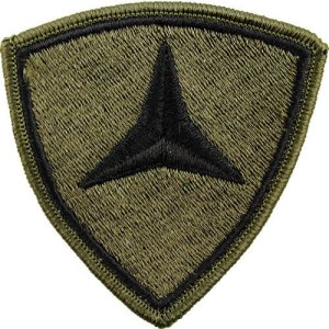 Marine Corps Shoulder Patch: Third Division, subdued