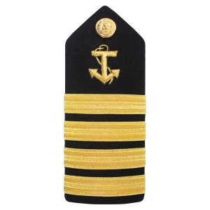 Merchant Marines Shoulder Board: Anchor Captain