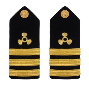 Merchant Marines Shoulder Board: Propeller Commander