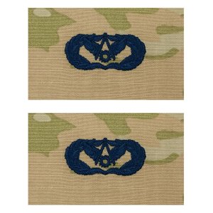 Space Force Embroidered Badge: Basic Civil Engineer, embroidered on OCP