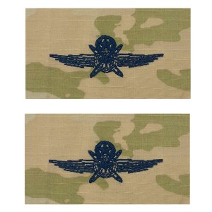Space Force Embroidered Badge: Master Cyberspace Operator, OCP