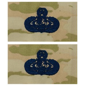 Space Force Embroidered Badge: Master Cyberspace Support, OCP
