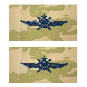 Space Force Embroidered Badge: Senior Cyberspace Operator, OCP