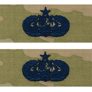 Space Force Embroidered Badge: Senior Cyberspace Support, OCP