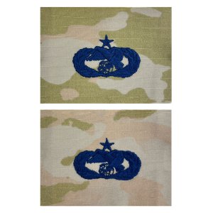 Space Force Embroidered Badge: Senior Transportation, embroidered on OCP