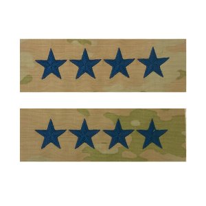 Space Force Embroidered OCP Sew On Officer Cap Rank Device: General