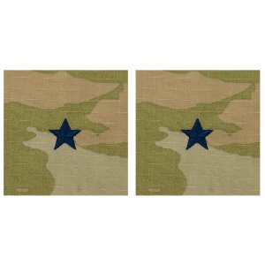 Space Force Embroidered OCP Sew on Officer Rank Insignia: Brigadier General