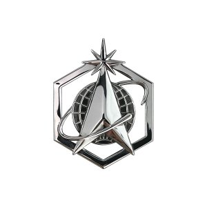 Space Force Enlisted Cap Device: Male