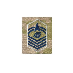 Space Force Gortex Rank: Senior Master Sergeant, OCP jacket tab