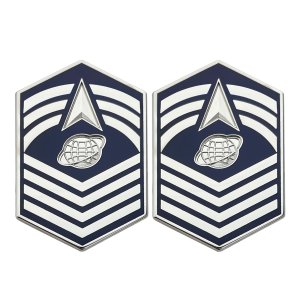 Space Force Metal Chevron: Chief Master Sergeant, CMSGT