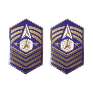 Space Force Metal Chevron: Chief Master Sergeant of, CMSSF
