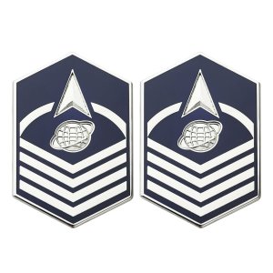 Space Force Metal Chevron: Master Sergeant, MSGT