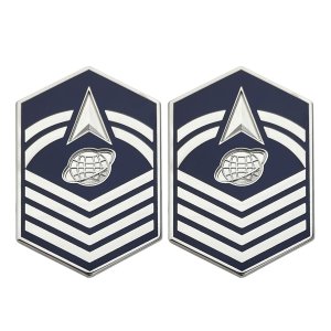Space Force Metal Chevron: Senior Master Sergeant, SMSGT