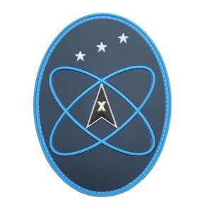 Space Force PVC Patch: 10th Delta Operations Squadron with hook